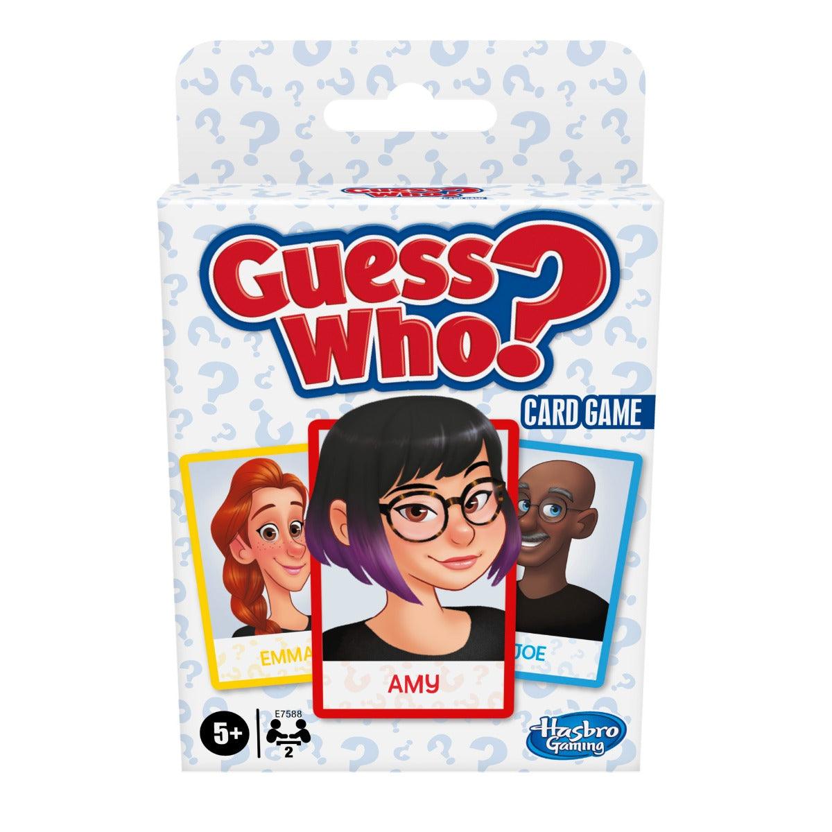 Hasbro Gaming Guess Who? Card Game for Kids Ages 5 and Up