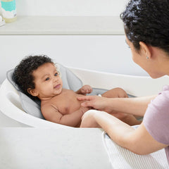 Summer Infant Deluxe Bath Cushion White - Bath Accessory For Ages 0-6 Months