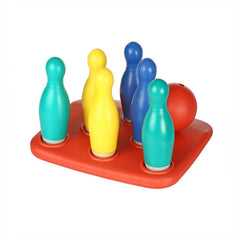 Ok Play Bowling Alley, Indoor And Outdoor, Bowling Game Set For Kids,Plastic, Multicolor, 2 To 4 Years
