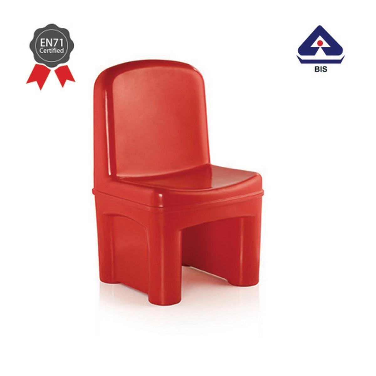 Ok Play Genius Group Chair, Medium Chair, Perfect For Home And School, Red, 2 to 4 Years