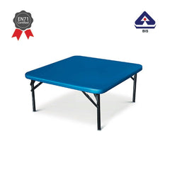 Ok Play Chowky, Designed & Crafted Table For Kids, Stool, Chowki, Study Table, Perfect For Home And School, Blue, 2 to 4 Years