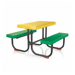 Ok Play Fun Time Desk, Chair And Table, Perfect For Home And School, Yellow & Green 2 to 4 Years