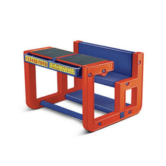 Ok Play Jack In The Box Double, Comfort And Safety For Two Kids, Perfect For Home And School, Red & Blue, 2 to 4 Years