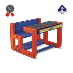 Ok Play Jack In The Box Double, Comfort And Safety For Two Kids, Perfect For Home And School, Red & Blue, 2 to 4 Years