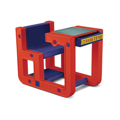 Ok Play Jack In The Box Single, Comfort And Safety For Two Kids, Perfect For Home And School, Red & Blue, 2 to 4 Years