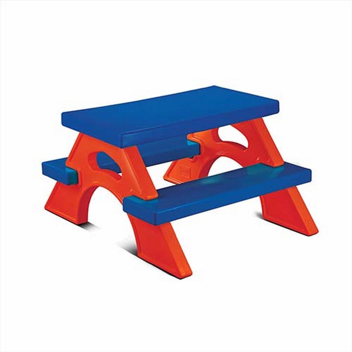 Ok Play Joy Station, Comfort And Safety For Four Kids, Perfect For Home And School, Red & Blue, 2 to 4 Years