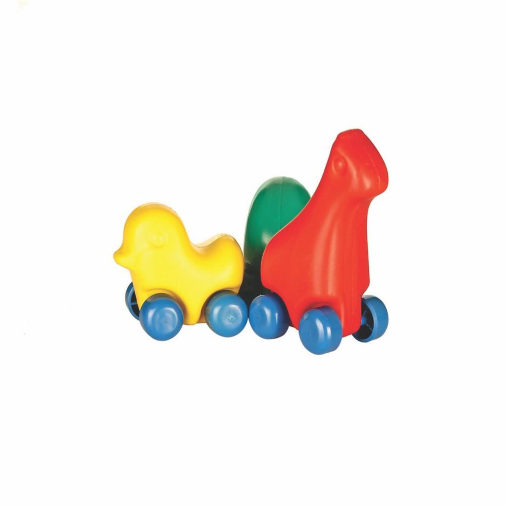 Ok Play Little Pets Shape Toys Set Of 3, Toddlers Toy, Multicolour, 0 To 2 Years