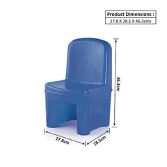 Ok Play Master Seat Chair For Little Kids, Perfect For Home And School, Blue, 2 to 4 Years