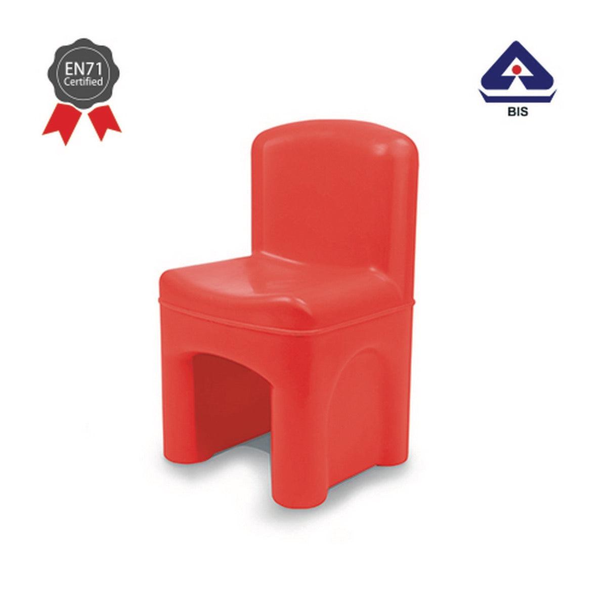 Ok Play Master Seat Chair For Little Kids, Perfect For Home And School, Red, 2 to 4 Years