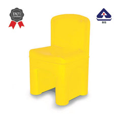 Ok Play Master Seat Chair For Little Kids, Perfect For Home And School, Yellow, 2 to 4 Years