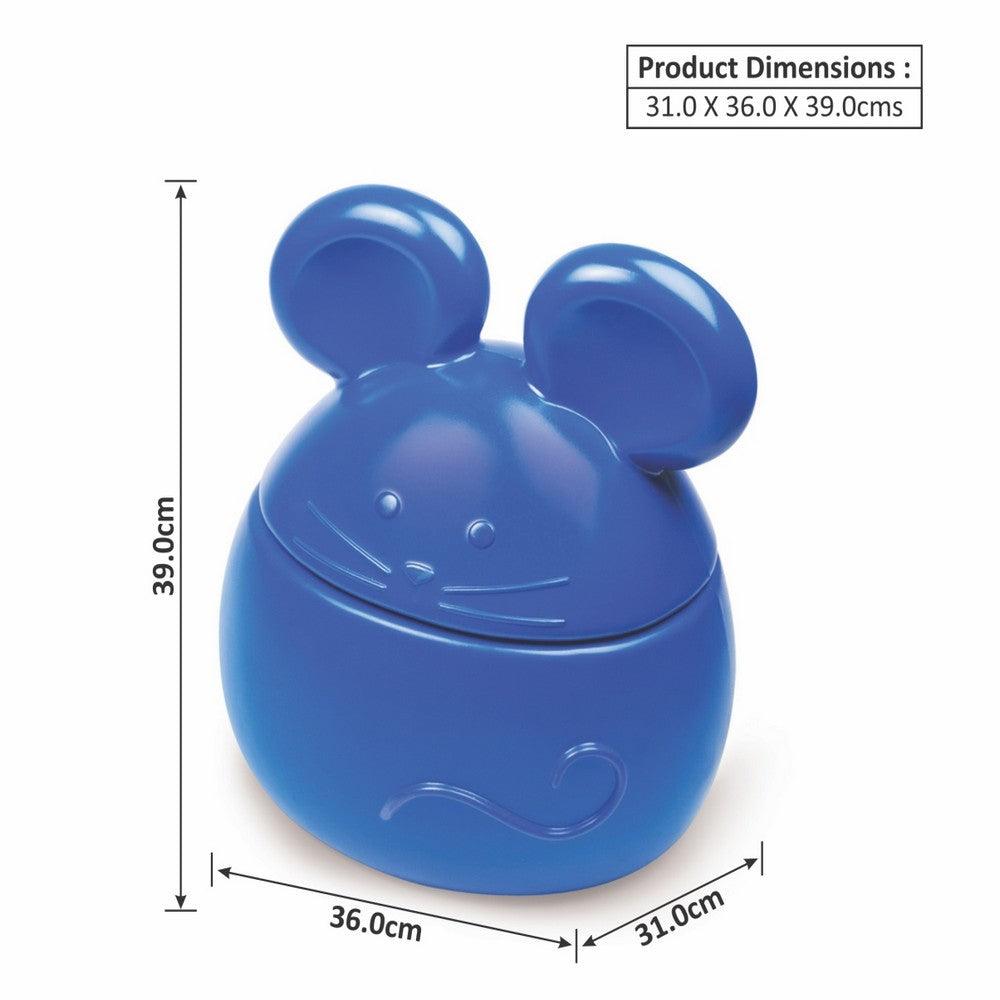 Ok Play My Mickey Bin, Stuffing Kids Possessions, Kid's Toy Storage, Perfect Toy For Indoor And Outdoor, Blue, 2 To 4 Years