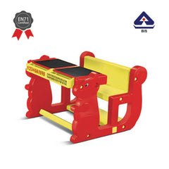 Ok Play Play Pet Double, Chair ‚Äö√Ñ√≤N' Desk Set For Kids, Perfect For Home And School, Red & Yellow, 2 to 4 Years