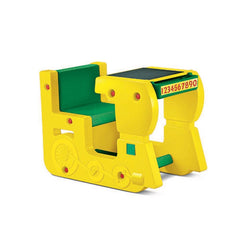 Ok Play Play Pet Single, Chair ‚Äö√Ñ√≤N' Desk Set For Kids, Perfect For Home And School, Yellow & Green, 2 to 4 Years