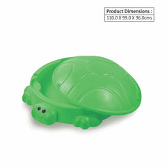 Ok Play Sand Pit Junior, Bath Tub, Swimming Pool Tub,Plastic, Green, 2 To 4 Years