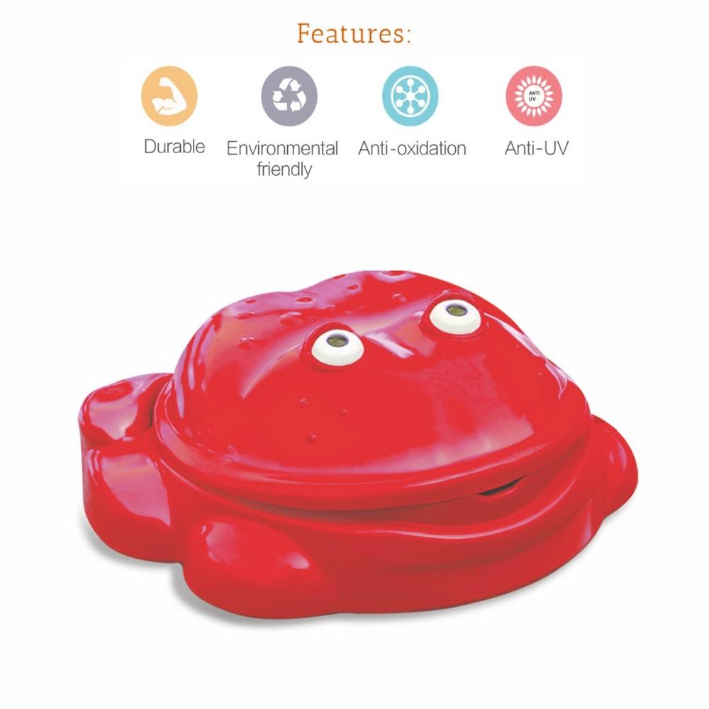 Ok Play Sand Pit Senior, Bath Tub, Swimming Pool Tub, Plastic, Red, 2 To 4 Years