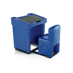 Ok Play Solo, Desk ‚Äö√Ñ√≤N' Chair For 1 Childrens, Study Table, Perfect For Home And School, Blue, 2 to 4 Years