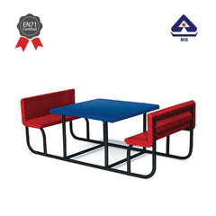 Ok Play Two Good, Table & Chair, Study Table, Perfect For Home And School, Blue & Red, 5 to 10 Years