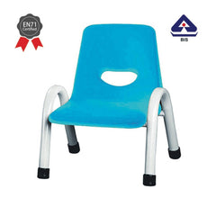 Ok Play Cute Chair Small, Study Chair, Perfect For Home, Creches And School, Sky Blue & Ivory White, 2 to 4 Years