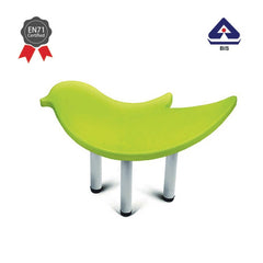 Ok Play Bird Table For Kids, Round And Smooth Edges For The Safety, Perfect For Home And School, Green, 2 to 4 Years
