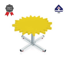 Ok Play Sun Table, No Sharp Edges & Is Quality Tested, Perfect For Home And School, Orange, 2 to 4 Years