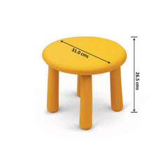 Ok Play Hobo Baby Stool, With Detachable Legs For Kids, Perfect For Home And School, Yellow, 2 to 4 Years
