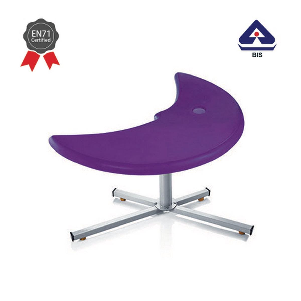 Ok Play Moon Table, No Sharp Edges & Is Quality Tested, Perfect For Home And School, Voilet, 2 to 4 Years