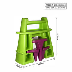 Ok Play Activity Station, With Table And Chair Storage For Kids, Infant And Toddler Activity Centre, Multicolour