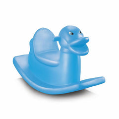 Ok Play Duck Rocker For Kids, Plastic Senior Ride On Toy, Rocking Duck, Indoor And Outdoor, Sky Blue,2 To 4 Years
