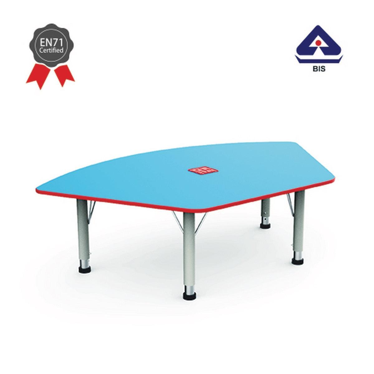 Ok Play Tech Table, Activity Table, Castle Chair, Perfect For Home, Creches And School, Blue, 2 to 4 Years
