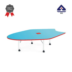Ok Play Fish Table, Activity Table, Perfect For Home, Creches And School, Blue & Brown, 2 to 4 Years