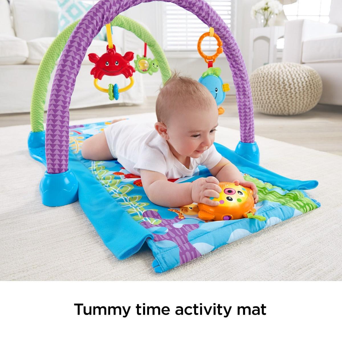 Fisher Price Kick 'N Crawl Musical Seahorse Gym