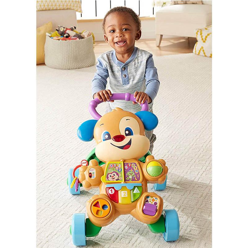 Fisher-Price Laugh and Learn Smart Stages Learn with Puppy Walker, Multi Color