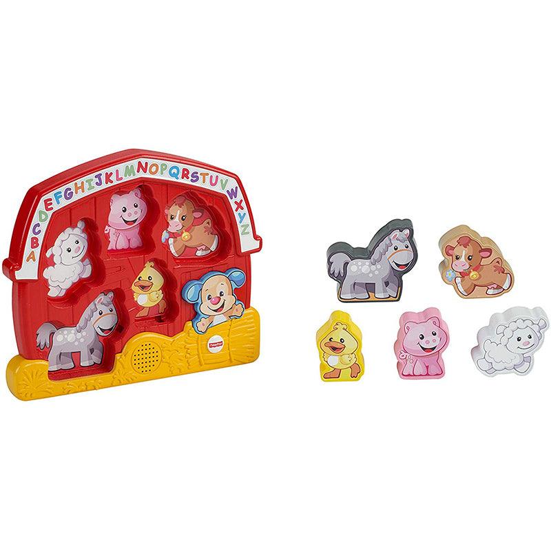 Fisher price laugh and store learn farm animal puzzle