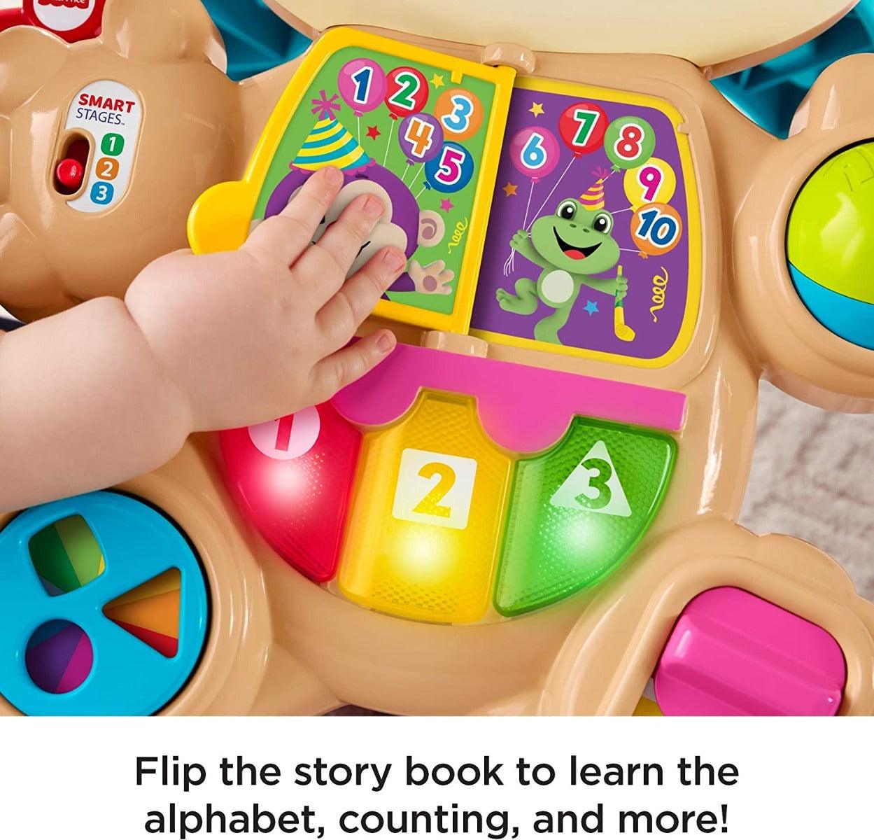 Fisher Price Laugh and Learn Smart Stages Learn with Sis Walker, Colourful Musical Walker