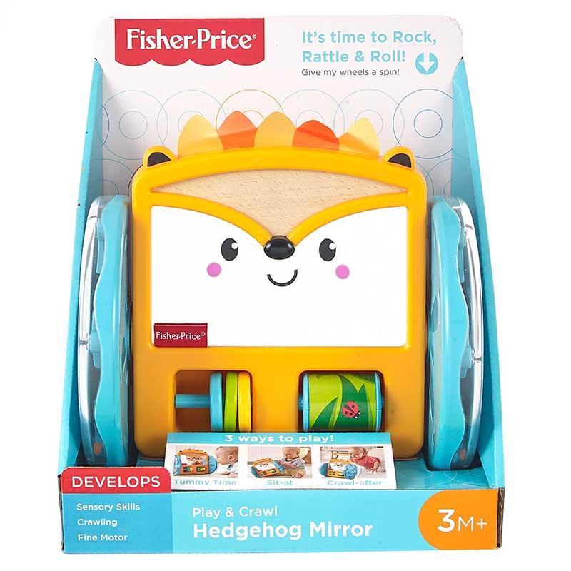 Fisher Price Play & Crawl Hedgehog Mirror