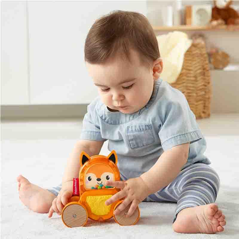 Fisher Price Rollin' Surprise Fox, Push-Along Toy Vehicle For Baby