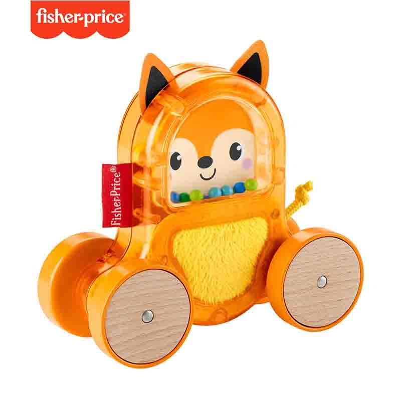 Tractor De Empuje Fisher-Price Para Bebés | +6 Meses | Con Sonajero Y Hebrero Chirriante