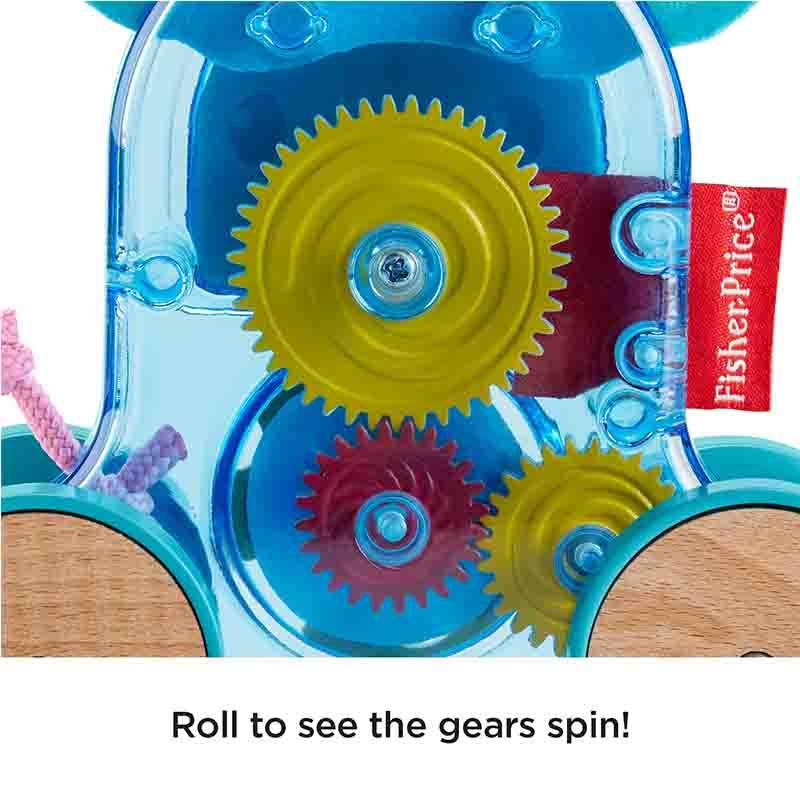 Fisher Price Rollin' Surprise Mouse, Push-Along Toy Vehicle For Baby