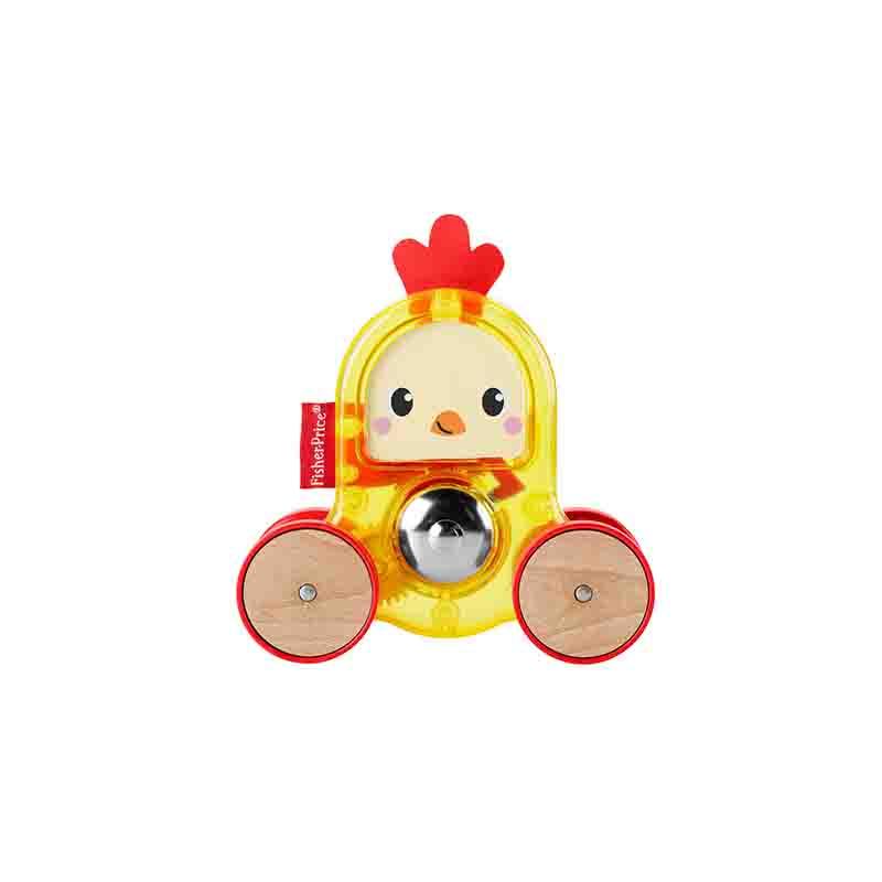 Fisher Price Rollin' Surprise Rooster, Push-Along Toy Vehicle For Baby