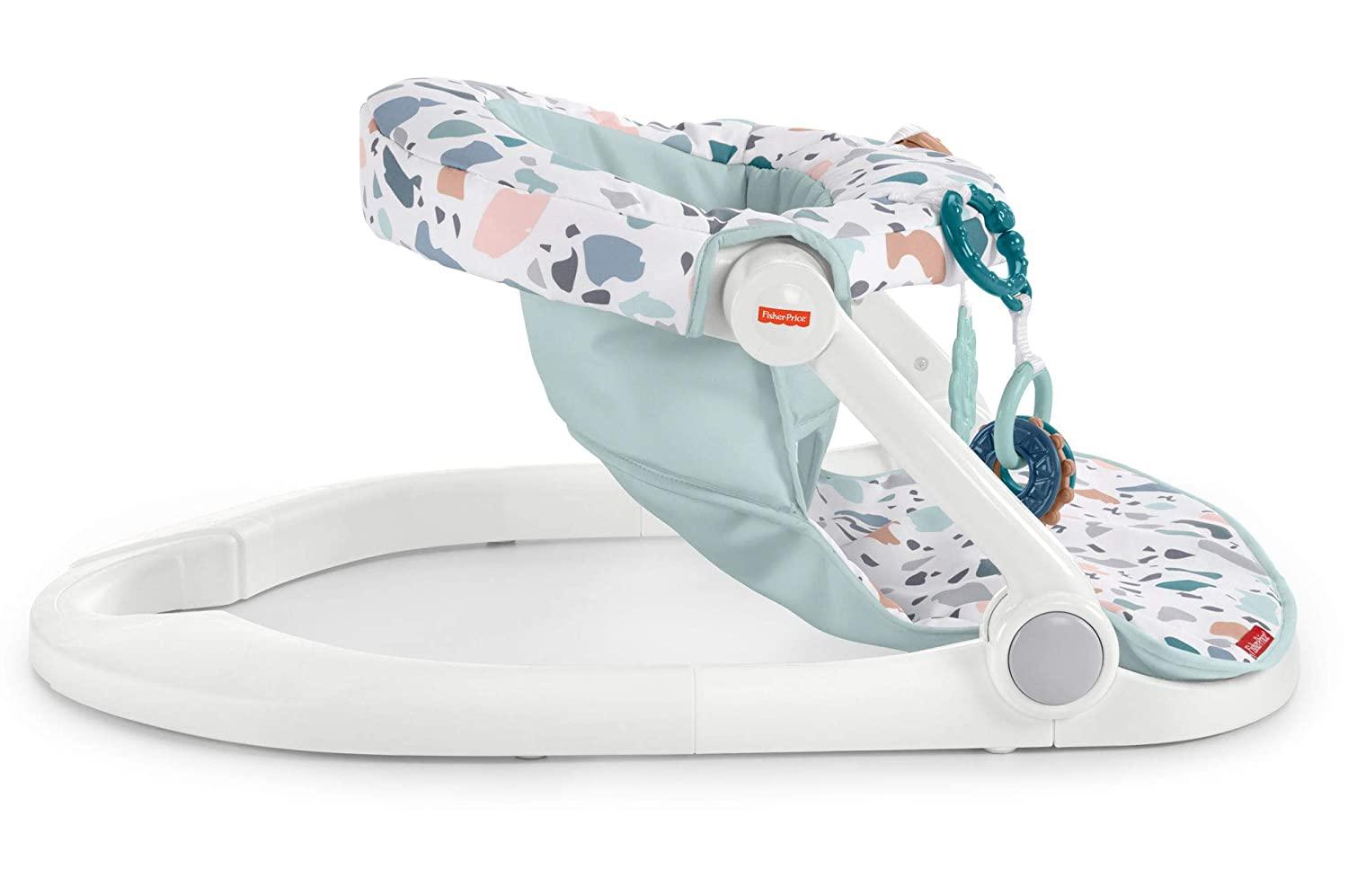 Fisher Price Sit-Me-Up Floor Seat - Pacific Pebble Theme, Infant Chair