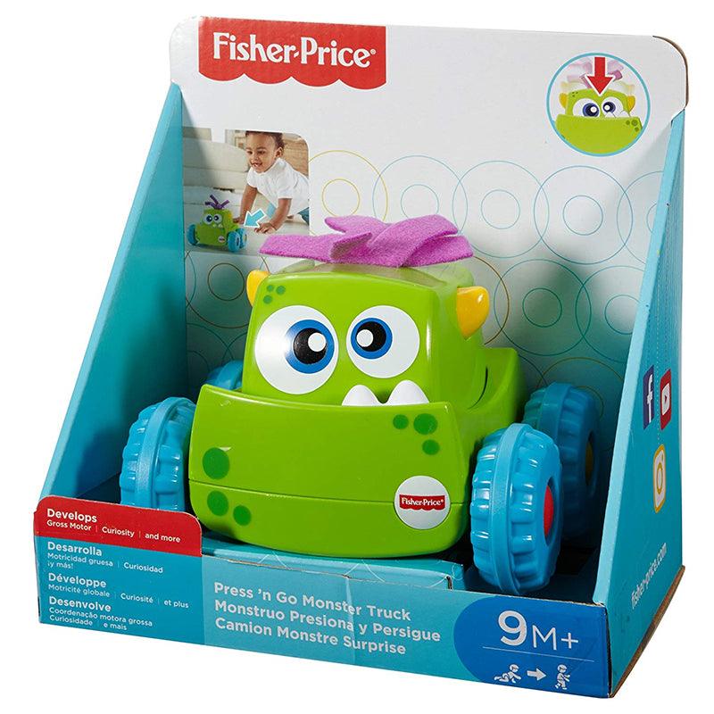Fisher Price Press and Go Monster Truck, Green
