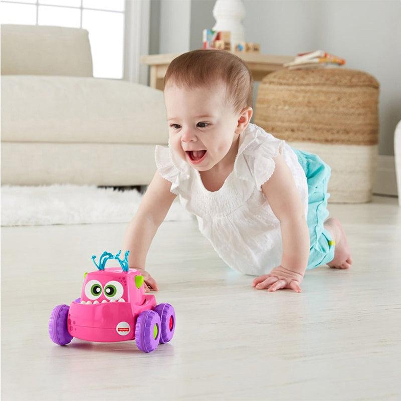 Fisher Price Press and Go Monster Truck, Pink