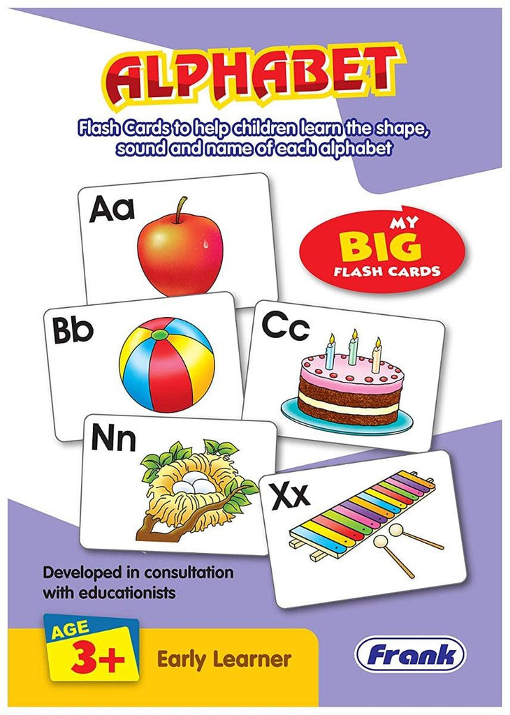 Buy Frank Alphabet My Big Flash Cards for 3 Year Old Kids & Above