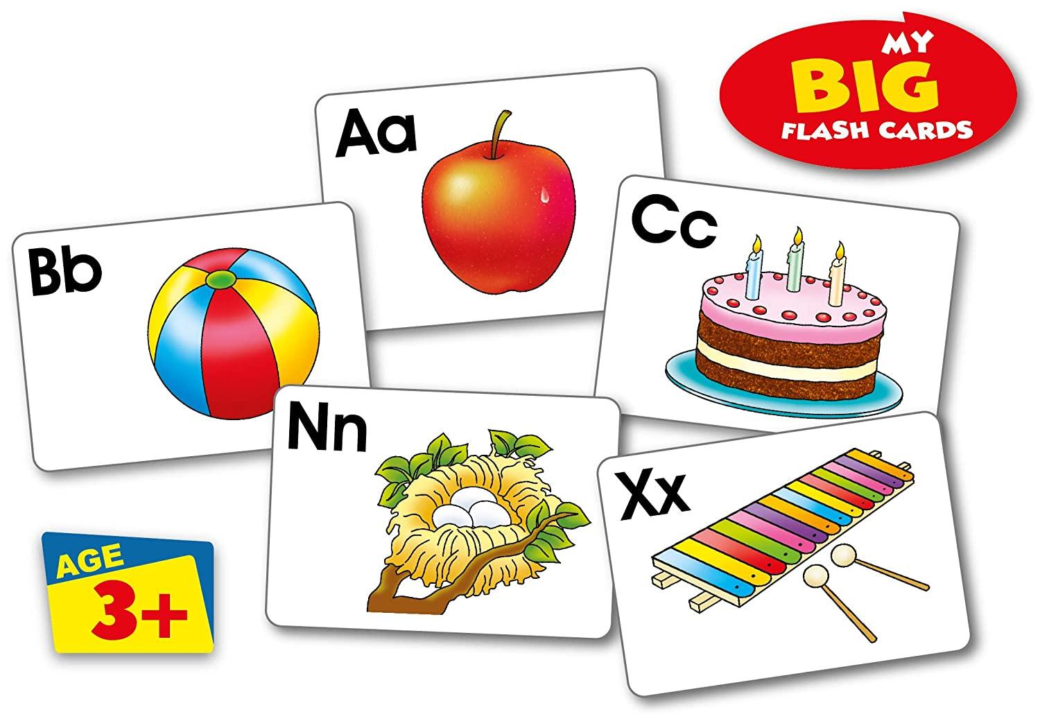 Frank Alphabet - My Big Flash Cards for 3 Year Old Kids & Above