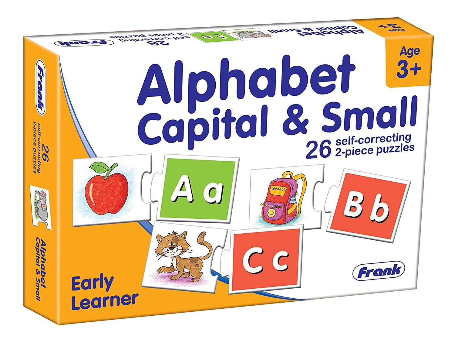 Frank Alphabet Capital & Small Puzzle for 3 Year Old Kids and Above