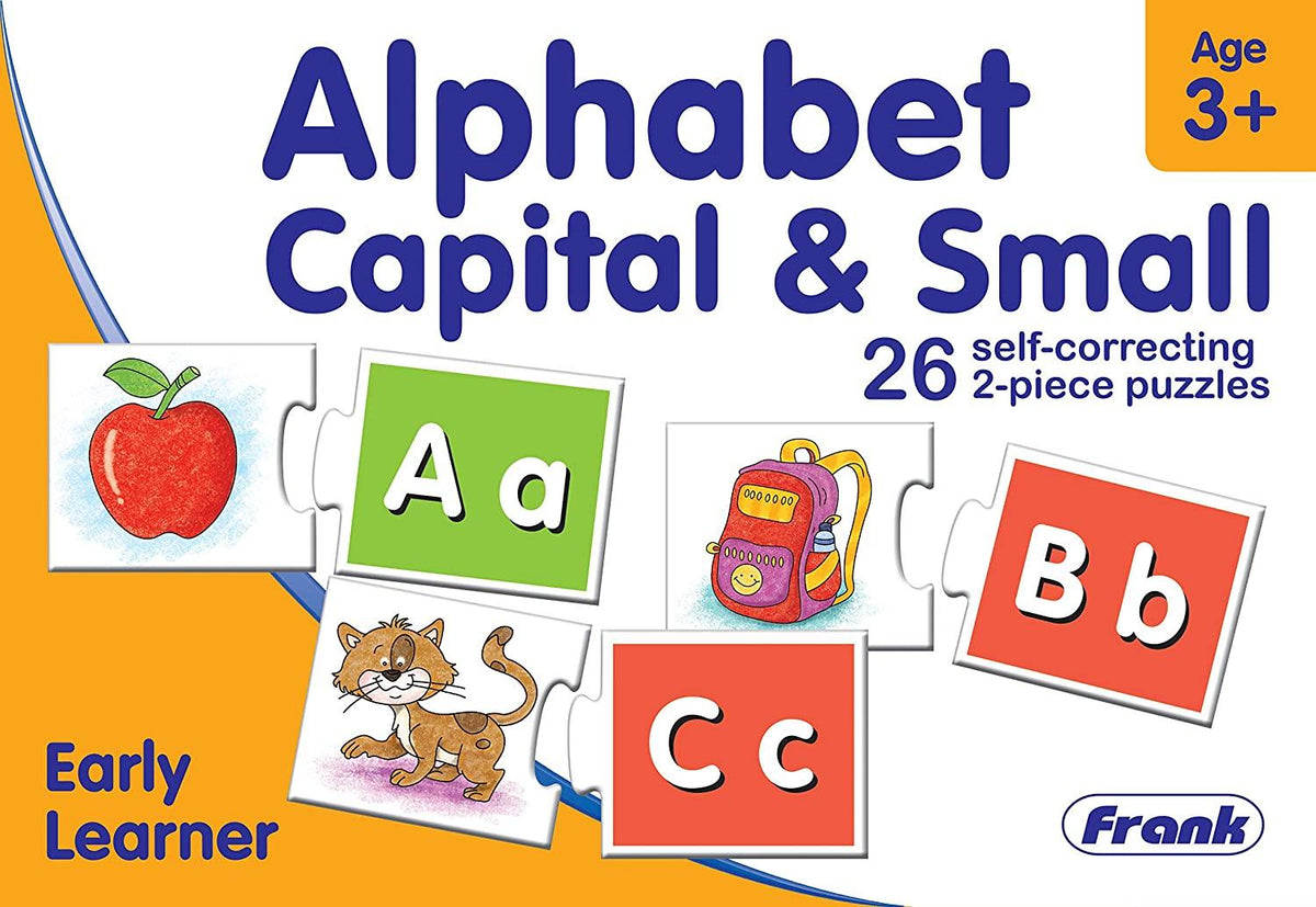 Frank Alphabet Capital & Small Puzzle for 3 Year Old Kids and Above