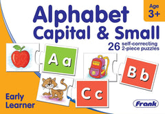 Frank Alphabet Capital & Small Puzzle for 3 Year Old Kids and Above