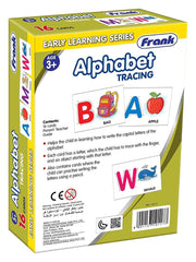 Frank Alphabet Capital Tracing ‚Äö√Ñ√¨ 16 Double-Sided Cards for Ages 3 & Above