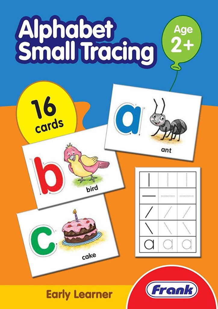 Frank Alphabet Small Tracing 16 Double-Sided Cards for Ages 3 &amp; Above
