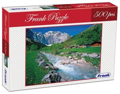 Frank Alpine Pasture 500 Pieces Jigsaw Puzzle for 10 Year Old Kids and Above